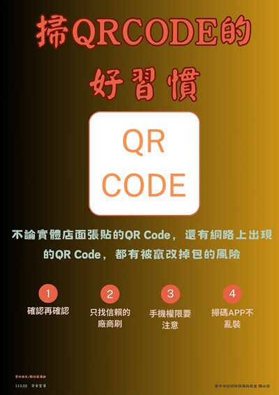 掃QRcode的好習慣_