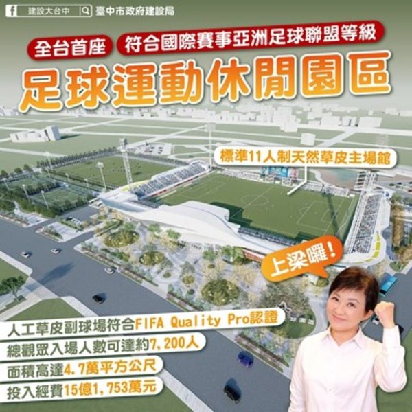 全台首座國際afc認證-足球運動休閒園區