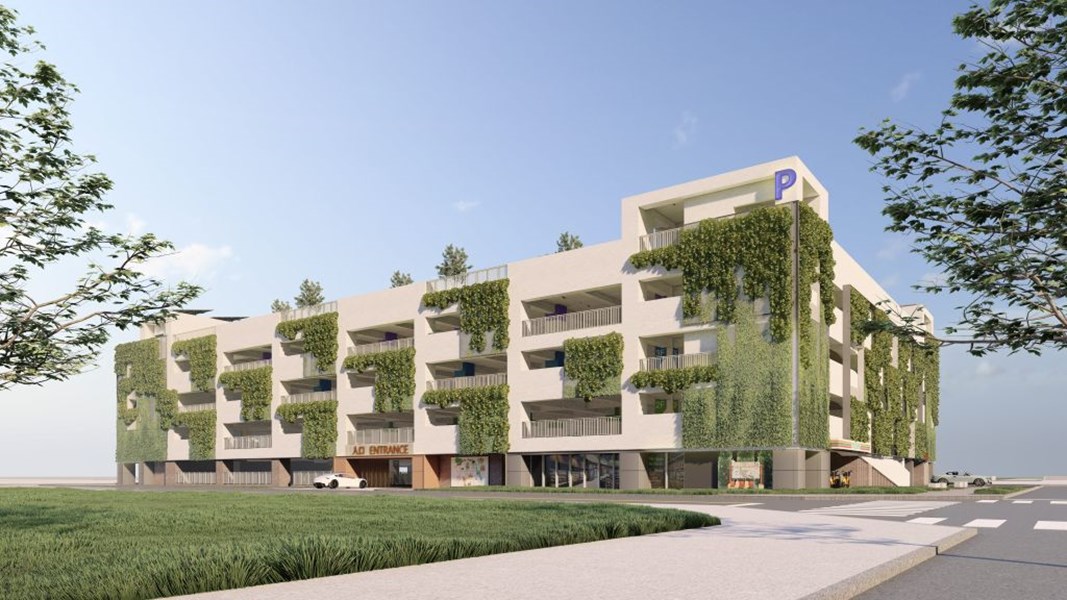 北區中賓立體停車場bot案設計示意圖