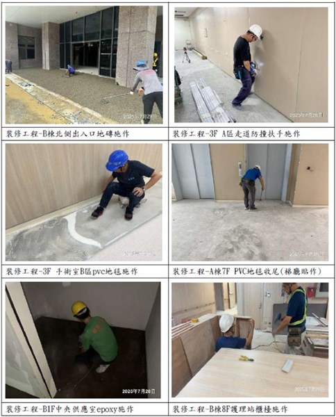 114年7月底北基地裝修工程