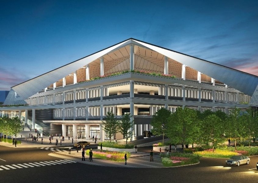 水湳轉運中心完工模擬圖