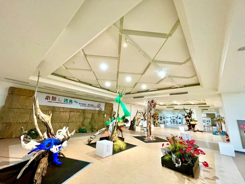 大安港媽祖文化園區常設展覽區現況