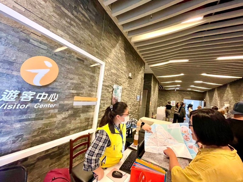 遊客中心為民服務