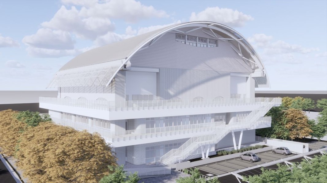 建物模擬圖背面