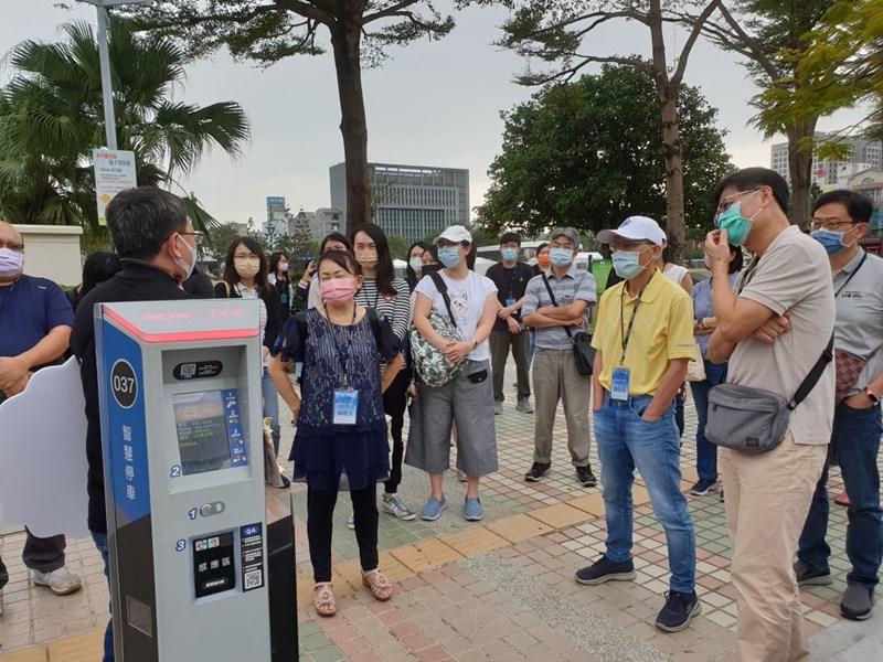 智慧路邊停車計費系統實地參訪